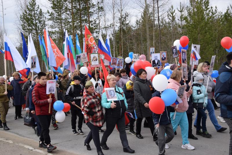 В Высоком отметили День Победы.