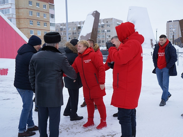 Представители ОНФ с визитом в Мегионе. Представители ОНФ с визитом в Мегионе.