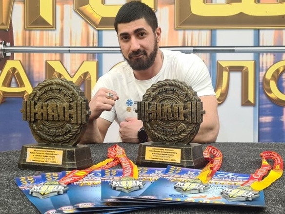 Мегионец Натиг Насибов стал победителем Кубка России «Мощь Самотлора II». Мегионец Натиг Насибов стал победителем Кубка России «Мощь Самотлора II».