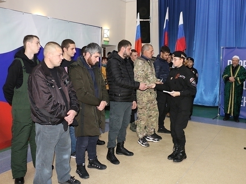 День вашего возвращения станет днем вашей славы и нашей гордости, доблестные защитники Отечества!.